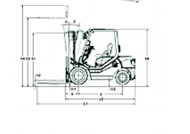 Komatsu FD 20 T 14