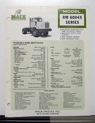 Mack RM 6004 X CA49 ET475 4x2