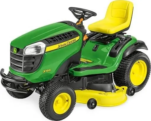 John Deere X166