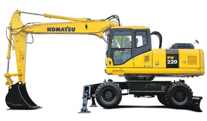 Komatsu PW220-7