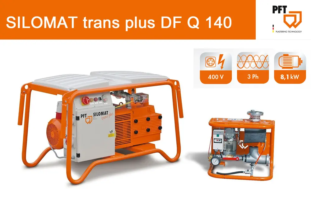 PFT Silomat trans plus DF Q 140