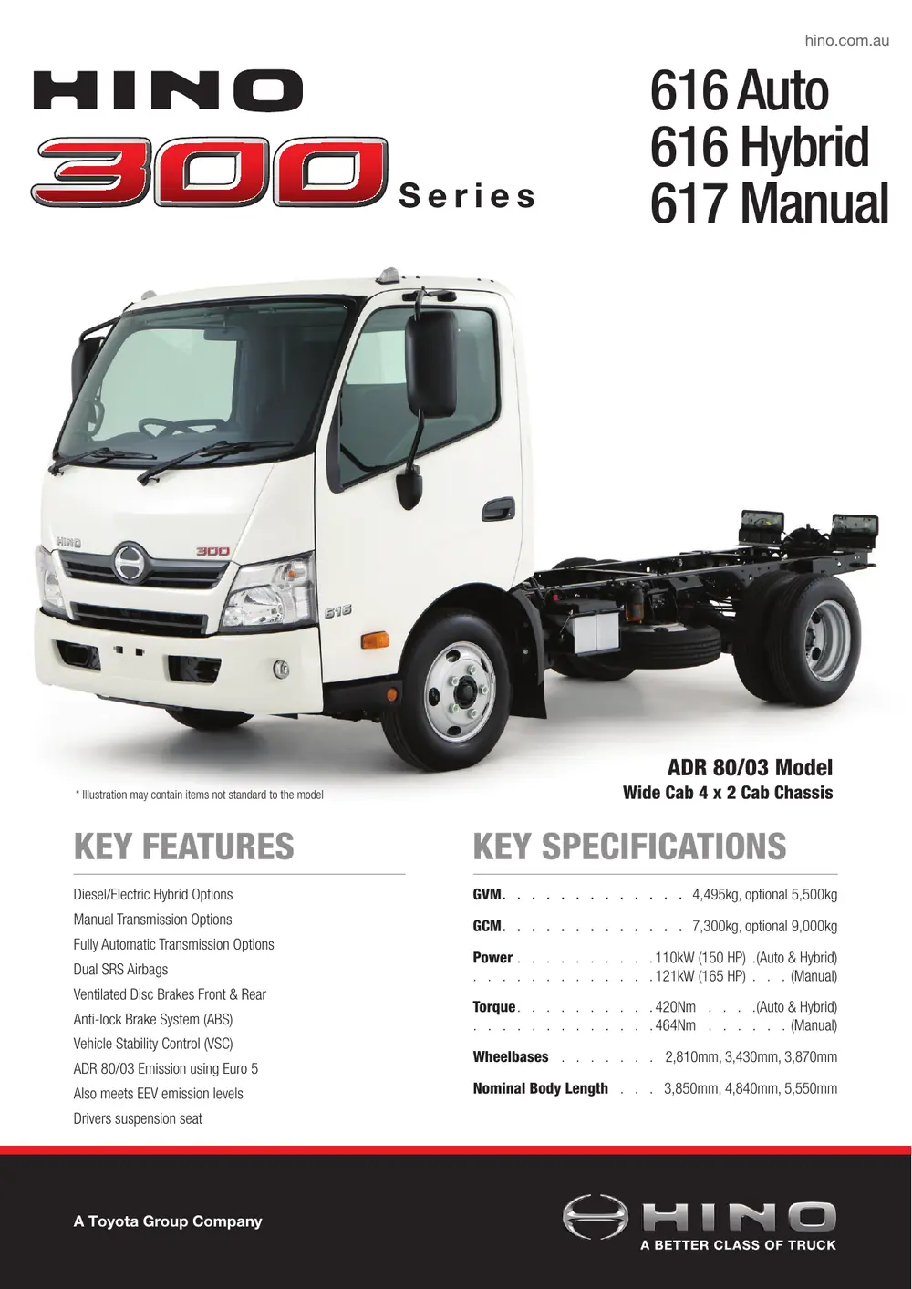 Hino 300 616 IFS 4x2