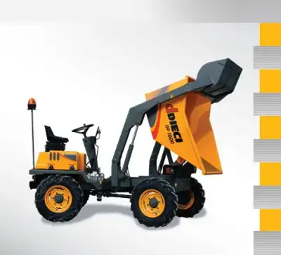 Dieci DP 1000 Self-Load Shovel