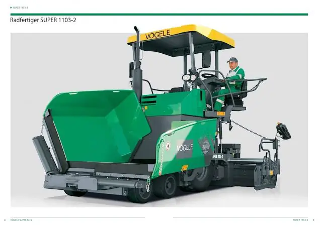 Vögele Super 1103-2