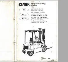 Clark EPM 30 N