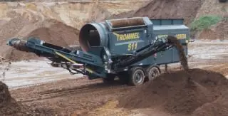Powerscreen Trommel 511 Rad