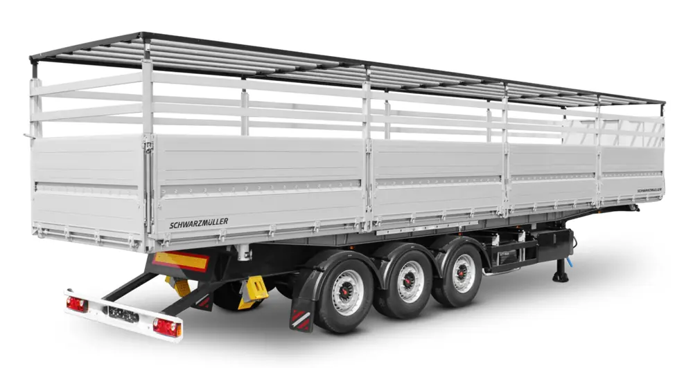Schwarzmüller 3-axle 3-way tipper semitrailer - long-haul transport