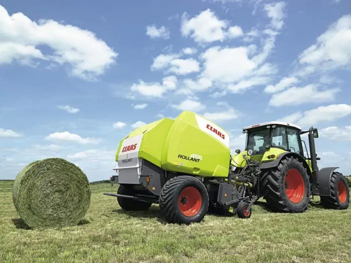 Claas Rollant 455 RC Uniwrap