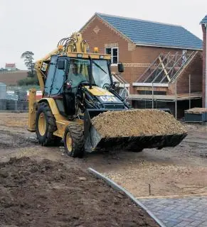 Caterpillar 428 D 4x4 thumbnail 2