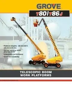 Grove-Manlift T 80