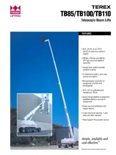 Terex Aerials TB 100