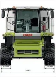 Claas Lexion 670 TerraTrac thumbnail 2