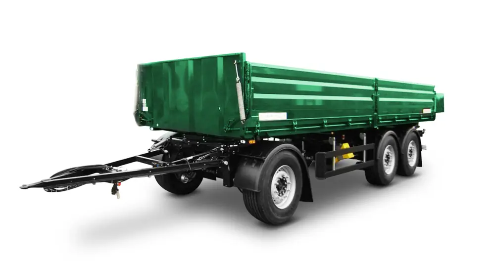 Schwarzmüller 3-axle 3-way tipper trailer - building site