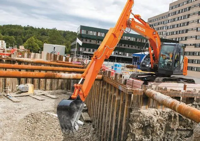Hitachi ZX350LCN-6 TYPE HE18LD
