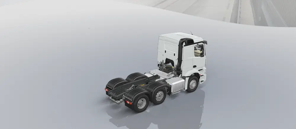 Mercedes-Benz Actros 2548 LS 6x2 thumbnail 6