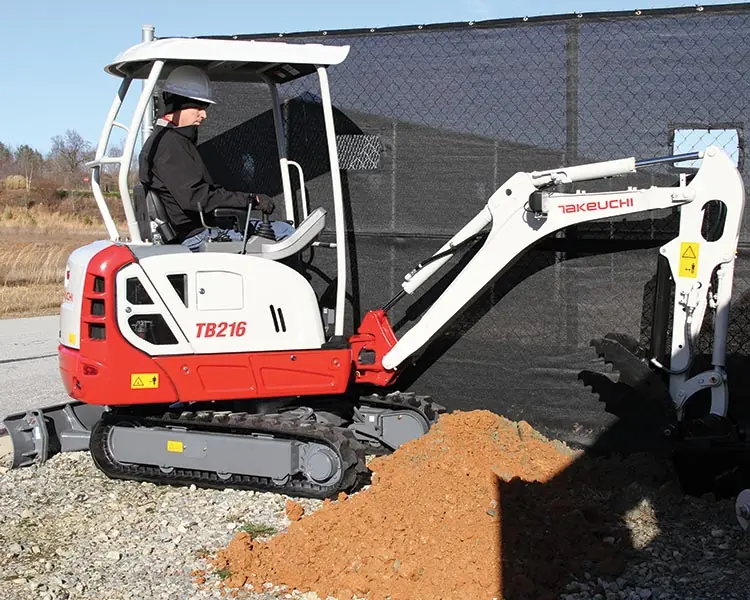 Takeuchi TB 216 thumbnail 3