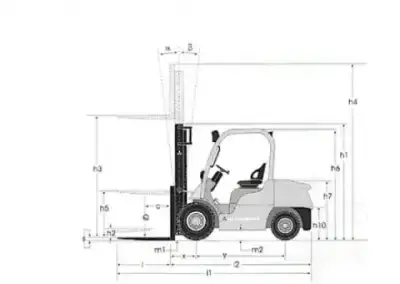 Mitsubishi FD20N thumbnail 5