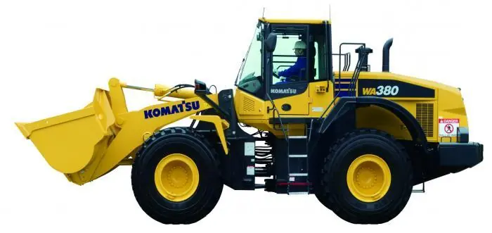 Komatsu WA380-7 thumbnail 4