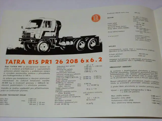 Tatra 815 PR1 26 208 6x6.2