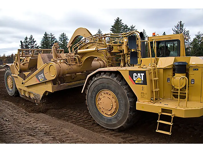 Caterpillar 637G Auger