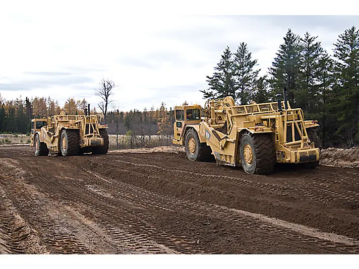 Caterpillar 637G Auger thumbnail 3