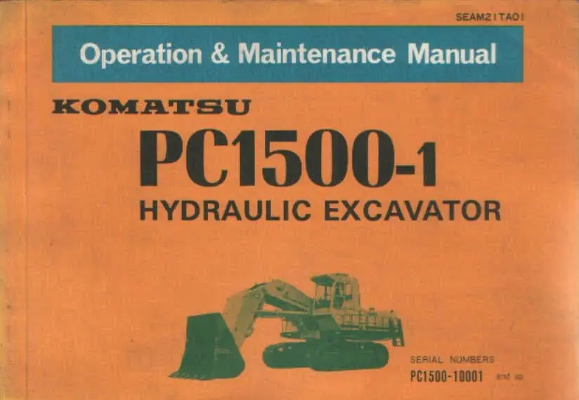Komatsu PC1500-1