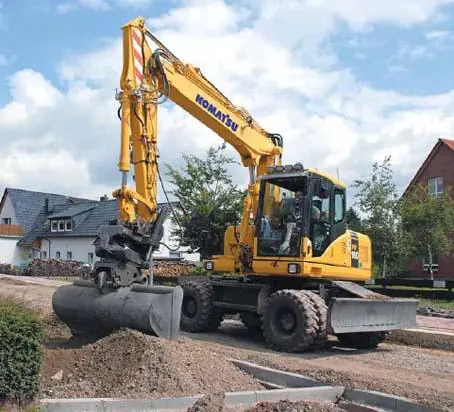 Komatsu PW160-8 thumbnail 2