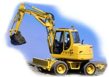 Komatsu PW75 R-2
