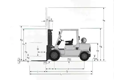 Mitsubishi FD 40 K thumbnail 2