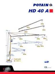 Potain HD 40 A