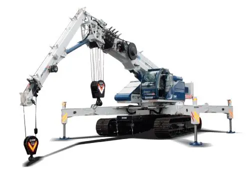 tcm RTC 70 Tcm crane - load chart