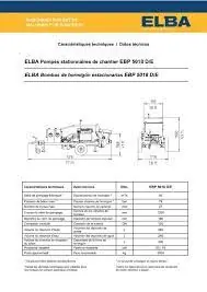 Elba EBP 5018 E