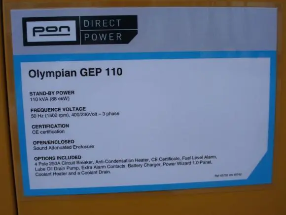 Olympian GEP 110 thumbnail 5
