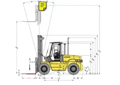 Hyster H 10.00 XM