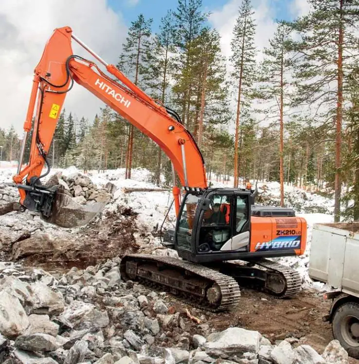Hitachi ZH210-5 HYBRID