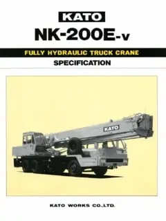 Kato NK 200 E-v