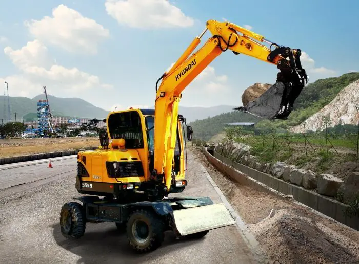 Hyundai R 55 W-9