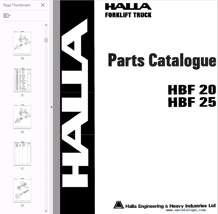 Halla HBF 25