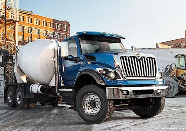 International HV507 107 Extended Cab Cummins L9