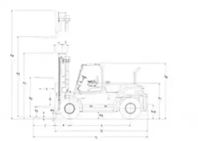 Mitsubishi FD135N thumbnail 6