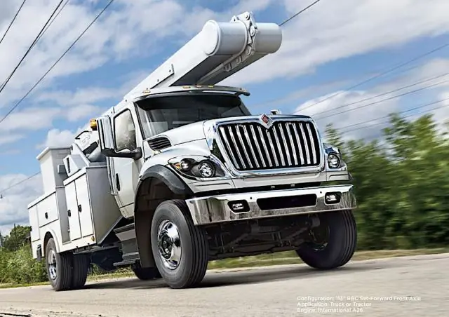 International HV513 113 Extended Cab