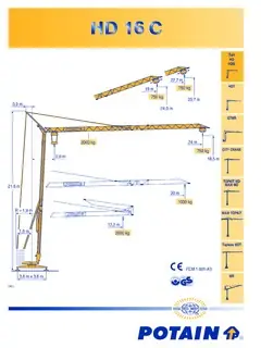 Potain HD 16 C