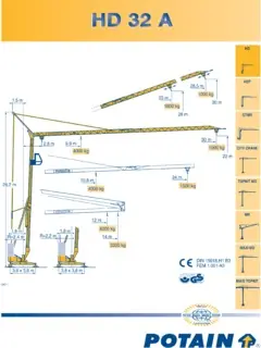Potain HD 32 A-2,4 m