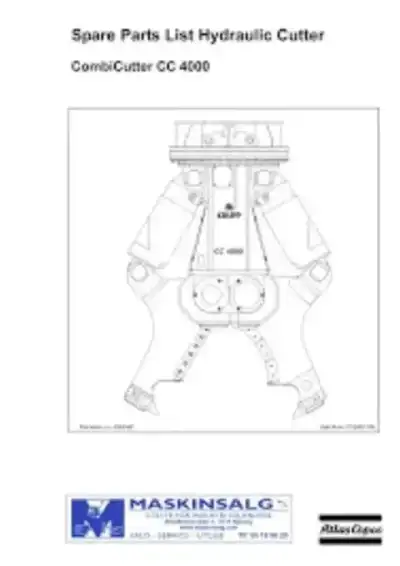 Atlas Copco CC 4000 U
