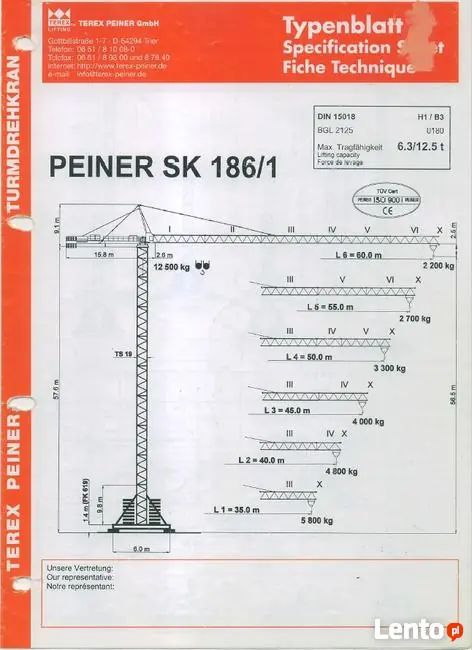 Terex Peiner SK 186/1-E-TS 19.1