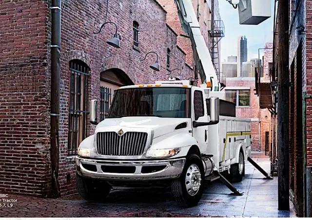 International MV607 107 Day Cab Cummins B6.7