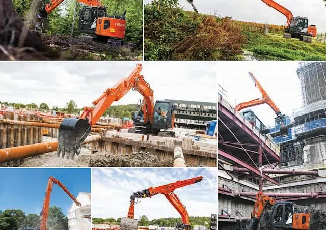 Hitachi ZX350LCN-6 TYPE HE15LD