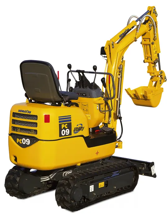 Komatsu PC09-1 STD thumbnail 3