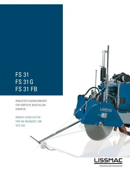 Lissmac FS 31 G