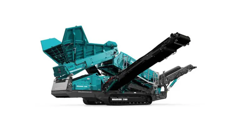 Powerscreen Warrior 2100 Triple Shaft